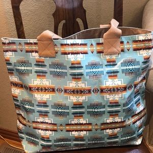 Pendleton Coated Canvas Tote